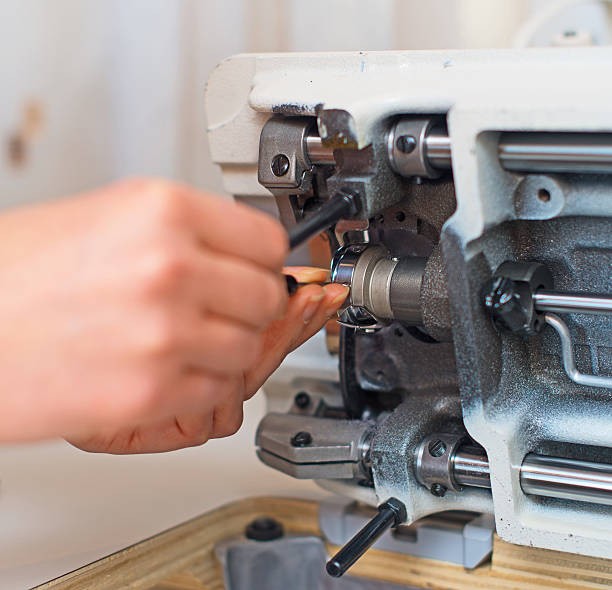 Reparatur von Industrien�hmaschinen
